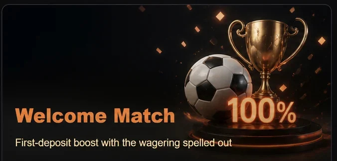 a880 welcome match - a lift on your first deposit