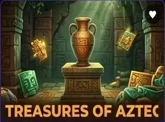 Treasures of Aztec slot banner on a880 - PG